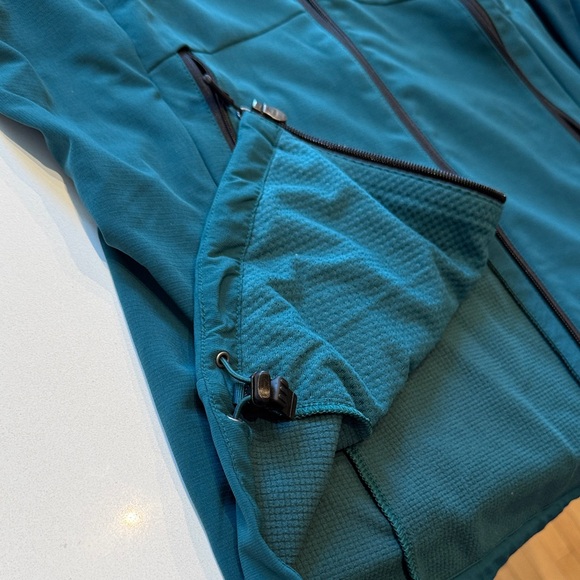 🆕 Marmot Women's Moblis Soft Shell Ski Jacket, Teal/Black, Size L - Picture 8 of 12
